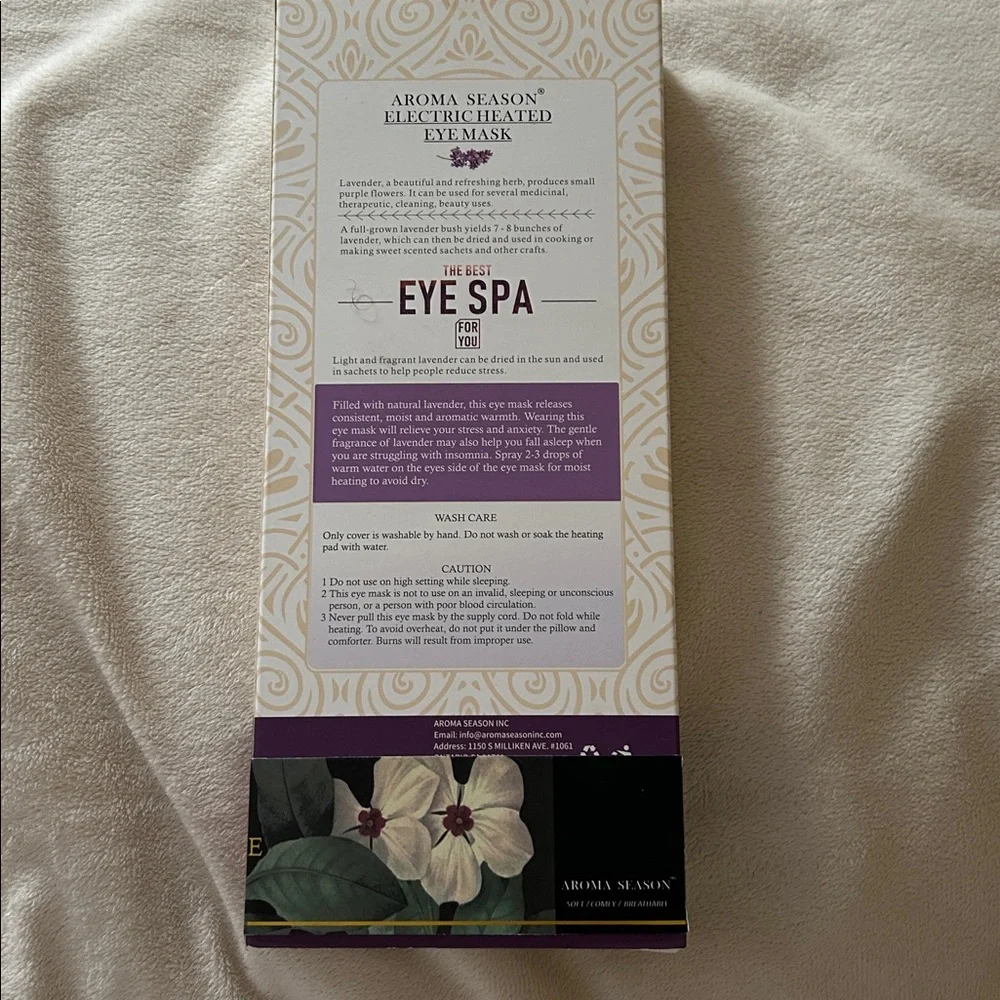 Aroma Electric Heated Eye Mask
